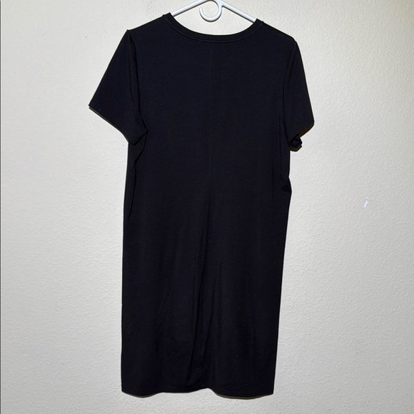 Theory Continuous Tee Dress in Pima Cotton-Modal - Picture 3 of 5